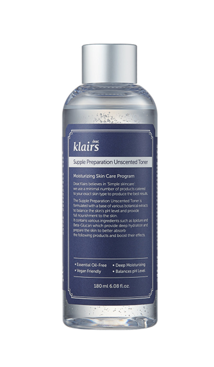 KLAIRS Supple Preparation Unscented Toner