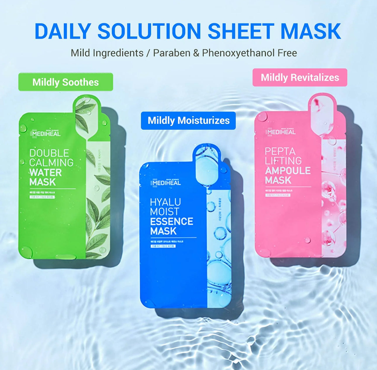 MEDIHEAL Hyalu Moist Essence Mask